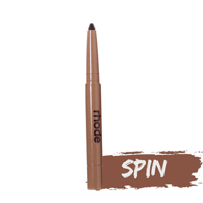 Rhode Peptide Lip Shape – Spin (Rich Plum Brown Contour)
