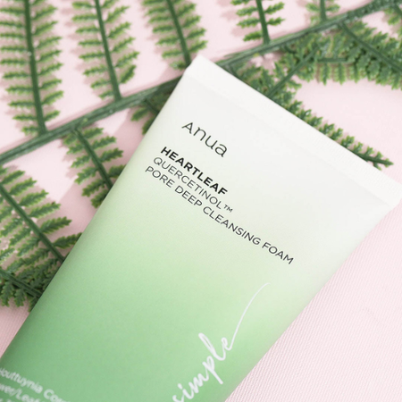 Anua Heartleaf Quercetinol Pore Deep Cleansing Foam 150ml - Double Cleanse