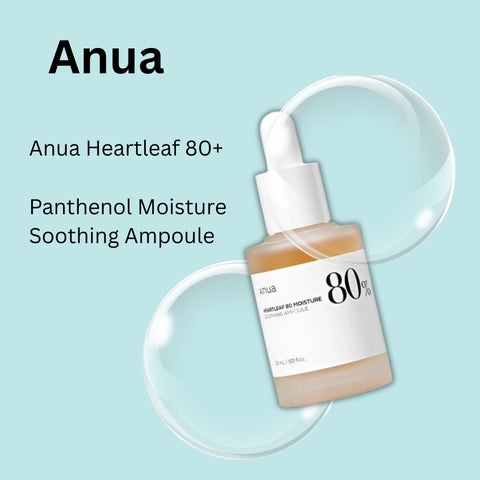 Anua Heartleaf 80+ Panthenol Moisture Soothing Ampoule (30 ml)
