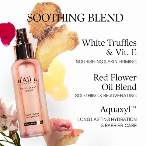 d’Alba White Truffle Vital Spray Serum | Hydrating Glow Mist