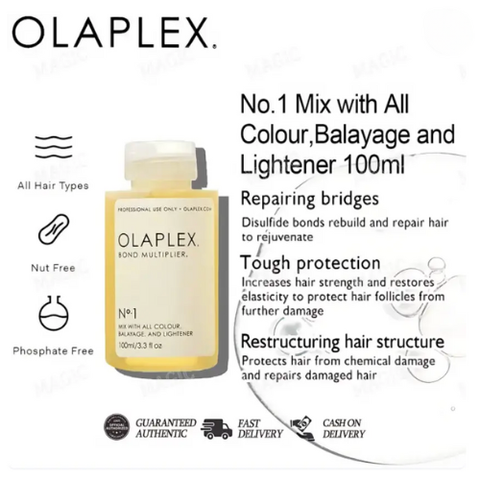 Olaplex No.1 Professional Bond Builder | Advanced Hair Repair 100ml