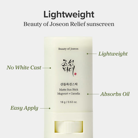 Beauty of Joseon Matte Sun Stick SPF50 18g | Korean Sunscreen India