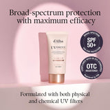 d’alba Piedmont Italian White Truffle Waterfull Tone‑Up Sunscreen Serum SPF 50+ PA++++ – 50 mL