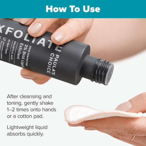 Paula's Choice 2% BHA Liquid Exfoliant 118ml - Salicylic Acid for Blackheads & Pores