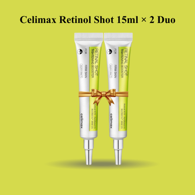 Celimax Retinol Shot Duo 15ml × 2 | Anti-Aging & Dark Spot Treatment