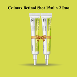 Celimax Retinol Shot Duo 15ml × 2 | Anti-Aging & Dark Spot Treatment