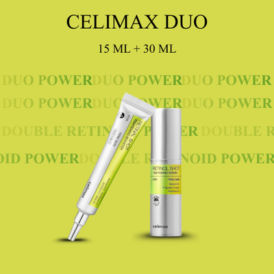Celimax Serum Combo 15ml + 30ml | Hydrating & Brightening Korean Skincare Duo