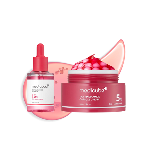 Medicube TXA Serum & TXA Cream Duo | Brightening & Dark Spot Treatment Set