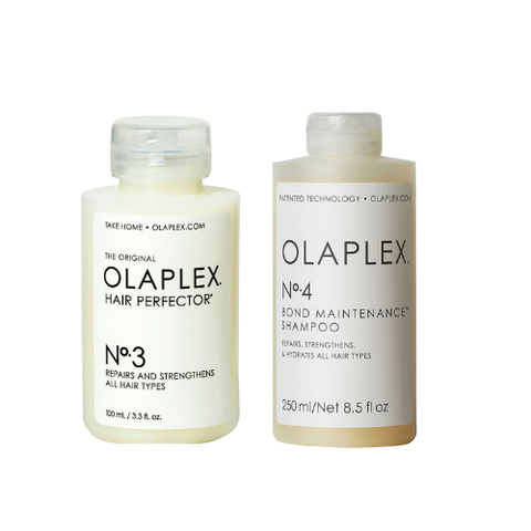 Olaplex No.3 & No.4 Duo | Bond Repair Treatment + Strengthening Shampoo