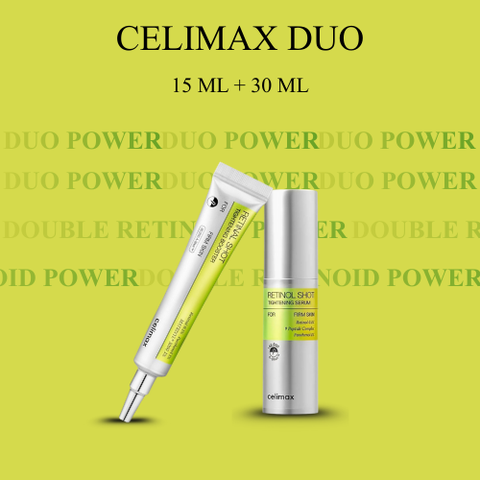 Celimax Serum Combo 15ml + 30ml | Hydrating & Brightening Korean Skincare Duo