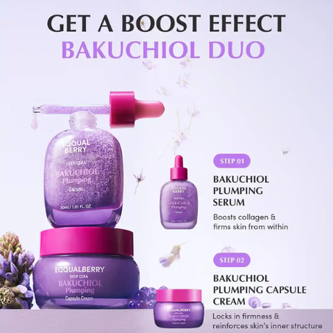 Eqqualberry Bakuchiol Plumping Serum 30ML - Anti-Aging Serum