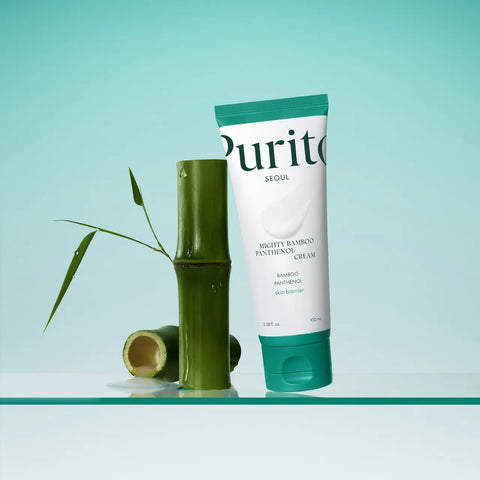 Purito Seoul Mighty Bamboo Panthenol Cream – 100 mL (10% Panthenol, Bamboo Extract)