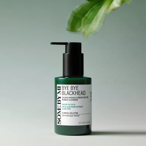 Some By Mi Bye Bye Blackhead 30 Days Miracle Green Tea Tox Bubble Cleanser – 120 g