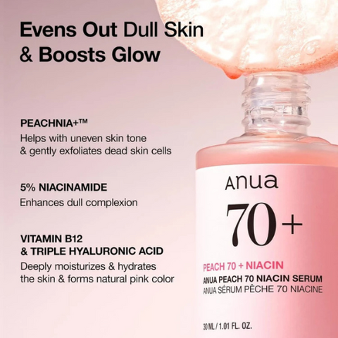 ANUA PEACH 70+ Niacin SERUM (30 ml)