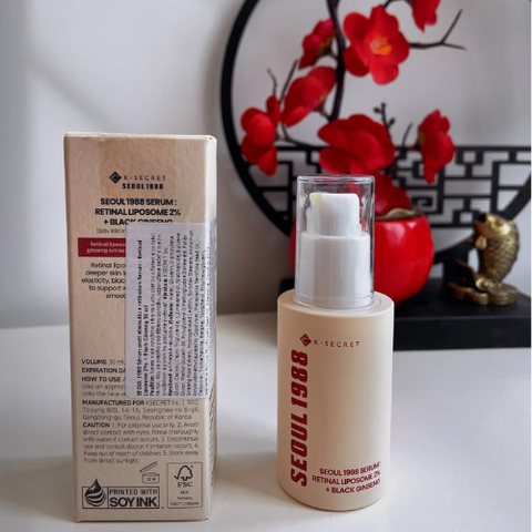 SEOUL 1988 Serum : Retinal Liposome 2% + Black Ginseng - Serums