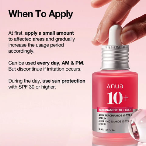 Anua NIACINAMIDE 10%+TXA 4% Serum