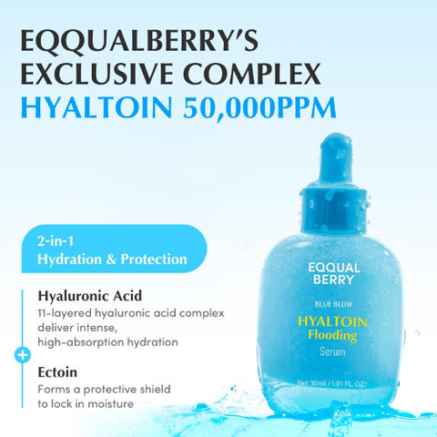 EQQUALBERRY Hyaltoin Flooding Serum 30ml – Deep Hydration