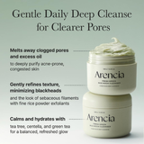 Arencia Korean Rice Mochi Face Cleanser