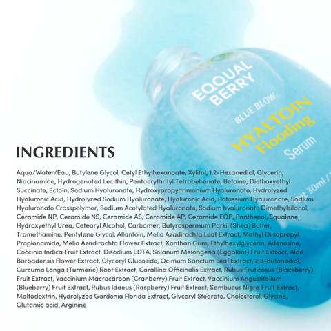 EQQUALBERRY Hyaltoin Flooding Serum 30ml – Deep Hydration