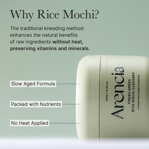 Arencia Korean Rice Mochi Face Cleanser