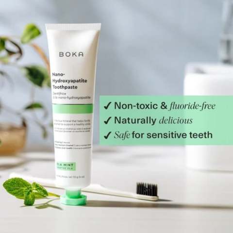Boka Nano-Hydroxyapatite Ela Mint n-Ha Toothpaste