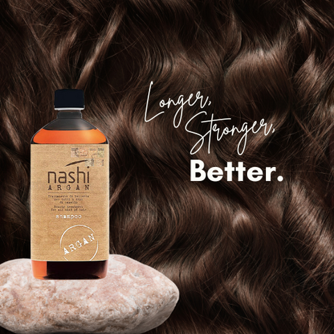 Nashi Argan Shampoo 500ml | Hydrate & Nourish Hair with Moroccan Argan Oil | Deep Conditioning