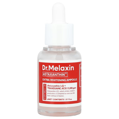 Dr. Melaxin Astaxanthin Anti-Wrinkle & Whitening Ampoule 30ml | Brightening & Firming Serum