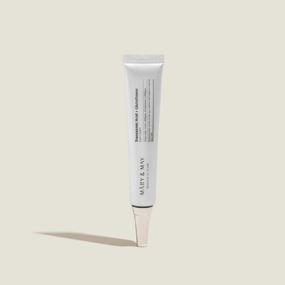 MARY&MAY Tranexamic Acid + Glutathione Eye Cream | Brightening & Dark Circle Care | Even-Tone Under-Eye Cream