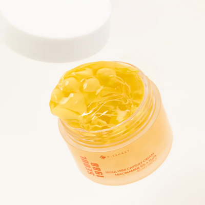 K-Secret Seoul 1988 Capsule Cream | Niacinamide 5% + Yuja | Brightening & Hydrating Korean Moisturizer