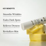 d’Alba Piedmont Italian White Truffle Double Serum All-in-One Multi Balm | Vegan Wrinkle Care, Eye Treatment & Dark Spot Corrector