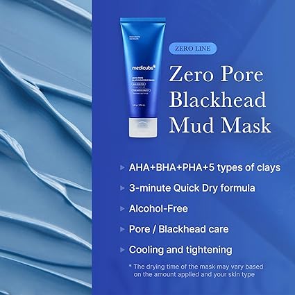 ZERO PORE BLACKHEAD MUD MASK 100g