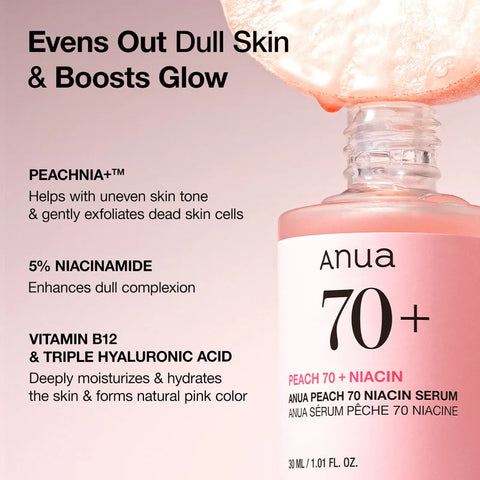 ANUA PEACH 70+ Niacin SERUM (30 ml)