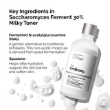 The Ordinary Saccharomyces Ferment 30% Toner 100ml | Hydrating India
